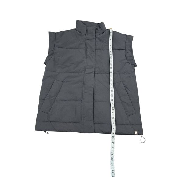 ✨ Everlane Oversized Recycled Nylon Puffer Vest ✨ Size: M | Color: Black | NWT - Picture 11 of 12